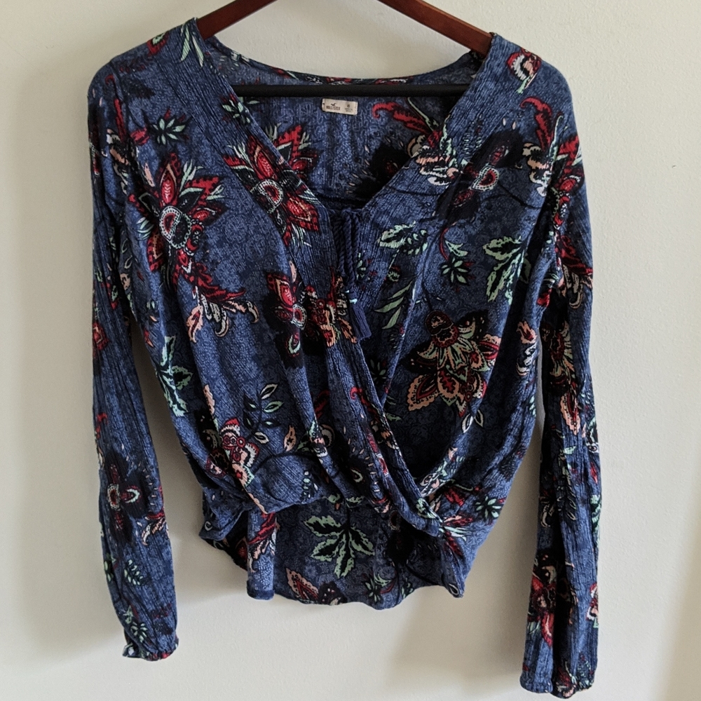 Hollister Tassel-Tie Twist Wrap Too
